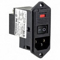 TE Connectivity Corcom Filters - 7-6609940-4 - PWR ENT MOD RCPT IEC320-C14 PNL