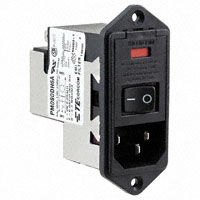 TE Connectivity Corcom Filters - 7-6609940-5 - PWR ENT MOD RCPT IEC320-C14 PNL