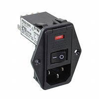 TE Connectivity Corcom Filters - 7-6609955-6 - PWR ENT MOD RCPT IEC320-C14 PNL