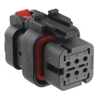 TE Connectivity AMP Connectors - 776531-2 - CONN PLUG ASSY 6POS 18-20AWG GRY