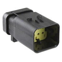 TE Connectivity AMP Connectors - 776495-3 - CONN CAP ASSY 8POS 14-18AWG YEL