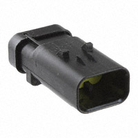 TE Connectivity AMP Connectors - 776535-3 - CONN CAP ASSY 3POS 18-20AWG YEL