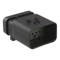 TE Connectivity AMP Connectors - 776539-4 - CONN CAP ASSY 12PS 18-20AWG GRN