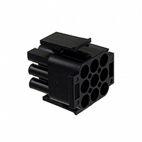 TE Connectivity AMP Connectors - 794537-1 - 09P UMNL PLUG HSG 150C BLK