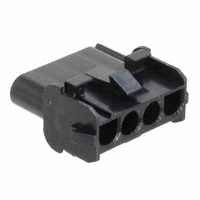 TE Connectivity AMP Connectors - 794707-1 - 04P UMNL CAP HSG BLACK