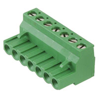 TE Connectivity AMP Connectors - 796634-7 - TERM BLOCK PLUG 7POS STR 5.08MM