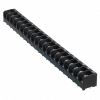 TE Connectivity AMP Connectors - 8-1546158-0 - CONN BARRIER STRP 20CIRC 0.375"