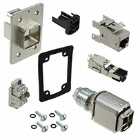 TE Connectivity AMP Connectors - 8-2120875-1 - COUPLER PLUG/JACK RJ45 4P 180DEG