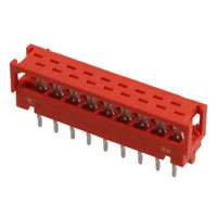 TE Connectivity AMP Connectors - 8-215570-8 - CONN PADDLEBRD 18POS VERT 28AWG