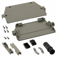 TE Connectivity AMP Connectors - 826196-1 - CONN DIN CABLE HOOD ASSY GRAY