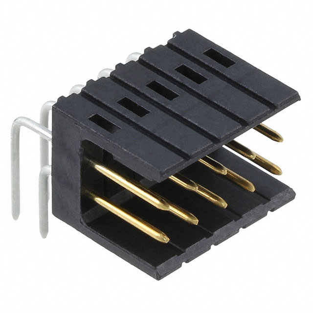 TE Connectivity AMP Connectors - 826470-5 - CONN HEADER 10POS DL R/A GOLD