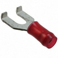 TE Connectivity AMP Connectors - 32497 - CONN SPADE TERM 16-22AWG #8 RED