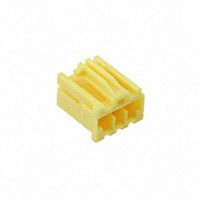 TE Connectivity AMP Connectors - 917687-4 - 2.5 S.D.L PLUG HSG 3P YELLOW