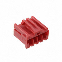 TE Connectivity AMP Connectors - 917688-2 - 2.5 SGL D/LOCK PLUG HSG 4P RED