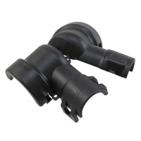 TE Connectivity AMP Connectors - 965783-1 - CORRUGATED TUBE CAP 90 DEG