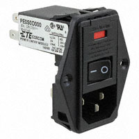 TE Connectivity Corcom Filters - 9-6609955-2 - PWR ENT MOD RCPT IEC320-C14 PNL