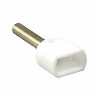 TE Connectivity AMP Connectors - 966144-1 - DBL COND TUBLER END SLE 2X20AWG