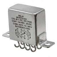 TE Connectivity Aerospace, Defense and Marine - B07D992BZ2-0050 - RELAY GEN PURPOSE DPDT 10A 26.5V