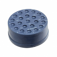 TE Connectivity AMP Connectors - CIRP36A22GPL - CONN GROMMET WIRE SEAL GRAY PIN