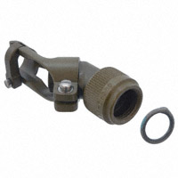 TE Connectivity Aerospace, Defense and Marine - SLC40AB-0804A - CONN BACKSHELL SZ 8 M12 OLIVE