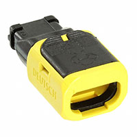 TE Connectivity Deutsch Connectors - D369-P33-DP0 - PLUG D-KEY PIN 3POS