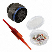 TE Connectivity Deutsch Connectors - D38999/26WE26SN - CONN PLUG FMALE 26POS GOLD CRIMP