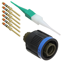 TE Connectivity Deutsch Connectors - D38999/26JA35PN - CONN PLUG 6POS STRGHT W/PINS