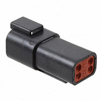 TE Connectivity Deutsch Connectors - DT04-4P-E004 - DT RECP ASM