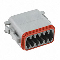 TE Connectivity Deutsch Connectors - DT06-12SA-CE06 - DT PLUG ASM