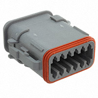 TE Connectivity Deutsch Connectors - DT06-12SA-E008 - DT PLUG ASM