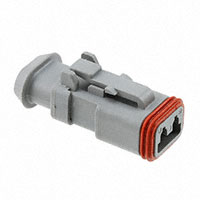 TE Connectivity Deutsch Connectors - DT06-2S-CE04 - DT PLUG ASM