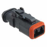 TE Connectivity Deutsch Connectors - DT06-2S-CE13 - DT PLUG ASM