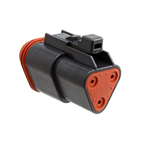 TE Connectivity Deutsch Connectors - DT06-3S-P012 - DT PLUG ASM