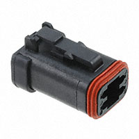 TE Connectivity Deutsch Connectors - DT06-4S-E005 - DT PLUG ASM