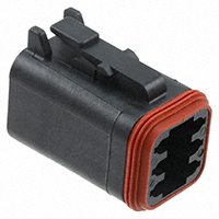 TE Connectivity Deutsch Connectors - DT06-6S-P012 - DT PLUG ASM