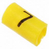 TE Connectivity Raychem Cable Protection - EC0029-000 - MARKER ZTYPE STRT 7 LEGEND YL