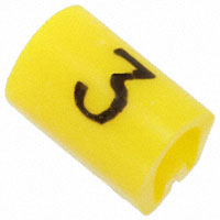 TE Connectivity Raychem Cable Protection - EC0192-000 - MARKER ZTYPE STRT 3 LEGEND YL
