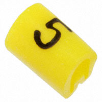 TE Connectivity Raychem Cable Protection - EC0194-000 - MARKER ZTYPE STRT 5 LEGEND YL