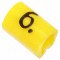TE Connectivity Raychem Cable Protection - EC0195-000 - MARKER ZTYPE STRT 6 LEGEND YL