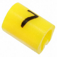 TE Connectivity Raychem Cable Protection - EC0196-000 - MARKER ZTYPE STRT 7 LEGEND YL