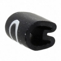 TE Connectivity Raychem Cable Protection - EC0348-000 - MARKER ZTYPE STRT 0 LEGEND BLK
