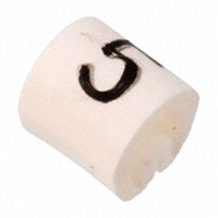 TE Connectivity Raychem Cable Protection - EC0587-000 - MARKER ZTYPE STRT 5 LEGEND WH