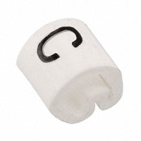 TE Connectivity Raychem Cable Protection - EC1049-000 - MARKER ZTYPE STRT C LEGEND WH