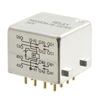 TE Connectivity Aerospace, Defense and Marine - FCB-405-0625M - RELAY GEN PURPOSE 4PDT 5A 28V