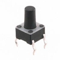 TE Connectivity ALCOSWITCH Switches - 1-1825910-4 - SWITCH TACTILE SPST-NO 0.05A 24V