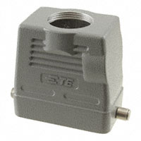 TE Connectivity AMP Connectors - H10B-TGH-RO-M32 - CONN HOOD TOP ENTRY SZ10B M32