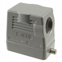 TE Connectivity AMP Connectors - H10B-TSH-RO-PG21 - CONN HOOD SIDE ENTRY SZ10B PG21