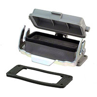 TE Connectivity AMP Connectors - H16B-AD-LB - CONN BASE BOTTOM ENTRY SZ16B