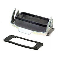 TE Connectivity AMP Connectors - H16B-AG-LB - CONN BASE BOTTOM ENTRY SZ16B