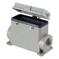 TE Connectivity AMP Connectors - H16B-SDRH-BO-2PG21 - CONN BASE SIDE DUAL SZ16B PG21